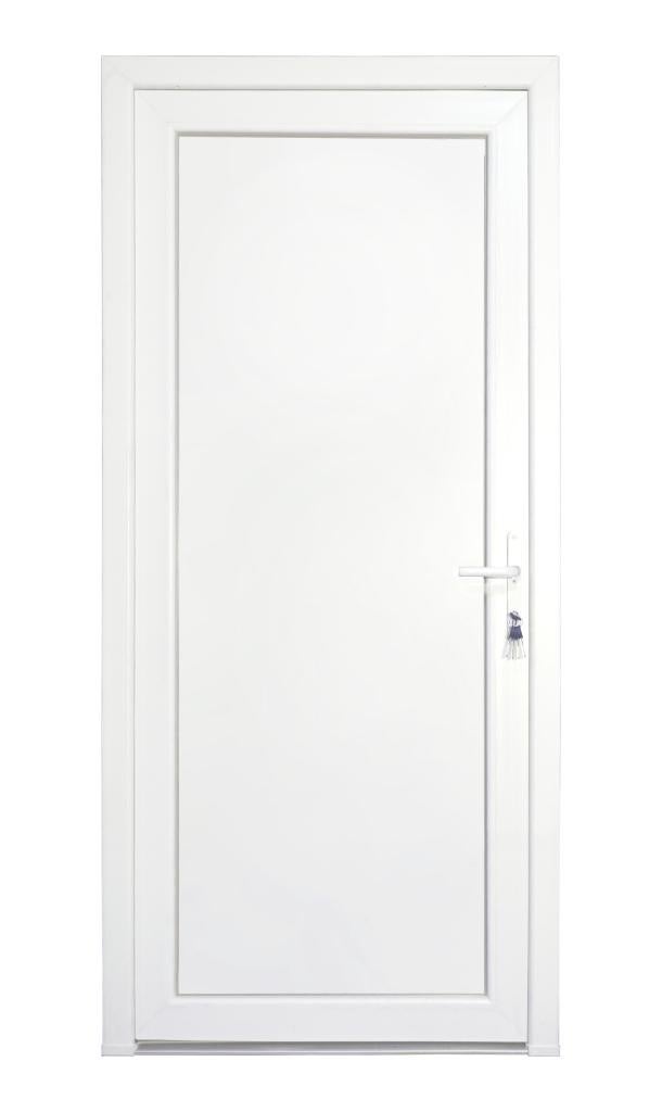 Deur Volpaneel Antraciet RAL 7016 98x215, Niet ingevuld, Kunststof, 80 tot 100 cm, Niet ingevuld