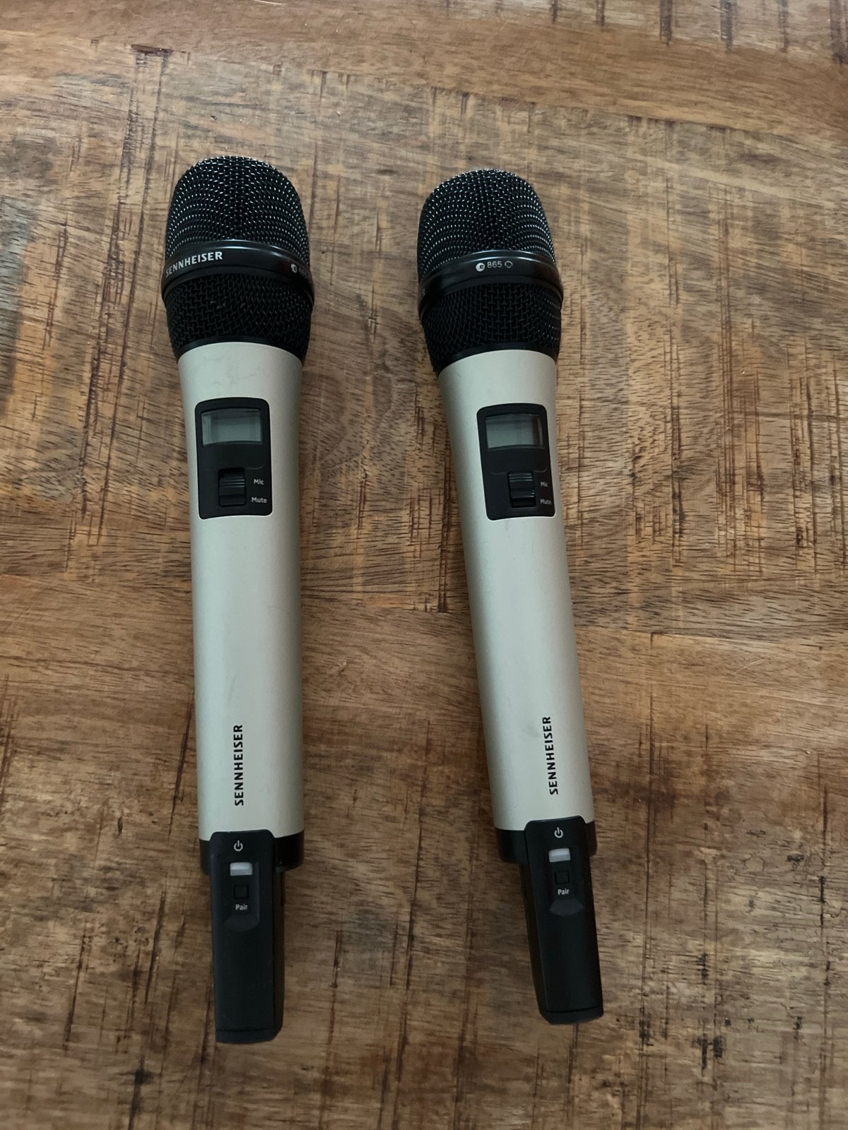 Sennheiser Draadloze Microfoons (2 stuks), Ophalen of Verzenden, Zo goed als nieuw, Zangmicrofoon, Draadloos
