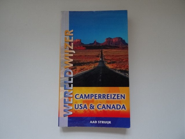 camper reizen USA en Canada ; wereldwijzer gids, Europa, Ophalen of Verzenden, Reisgids of -boek, Gelezen
