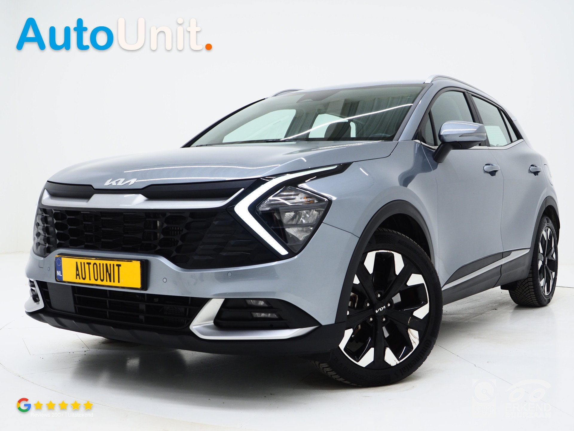 Kia Sportage 1.6 T-GDi Plug-in Hybrid AWD | Adaptive Cruise, Auto's, Automaat, Stof, Gebruikt, Zwart