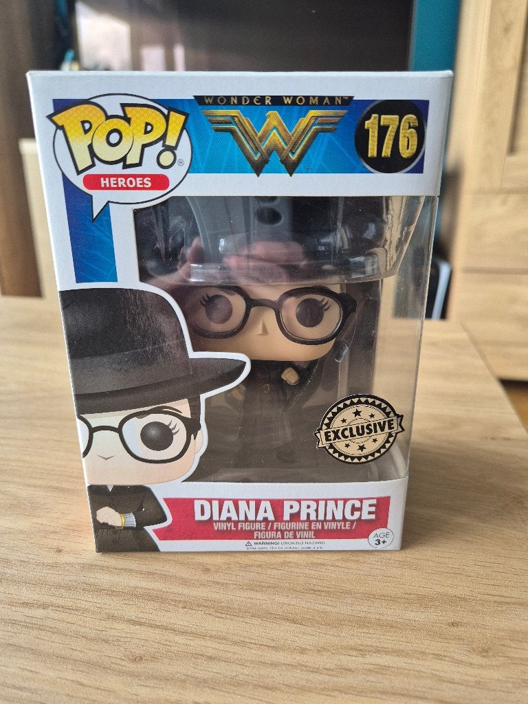 Funko Pop! 176 Diana Prince, Ophalen of Verzenden, Zo goed als nieuw