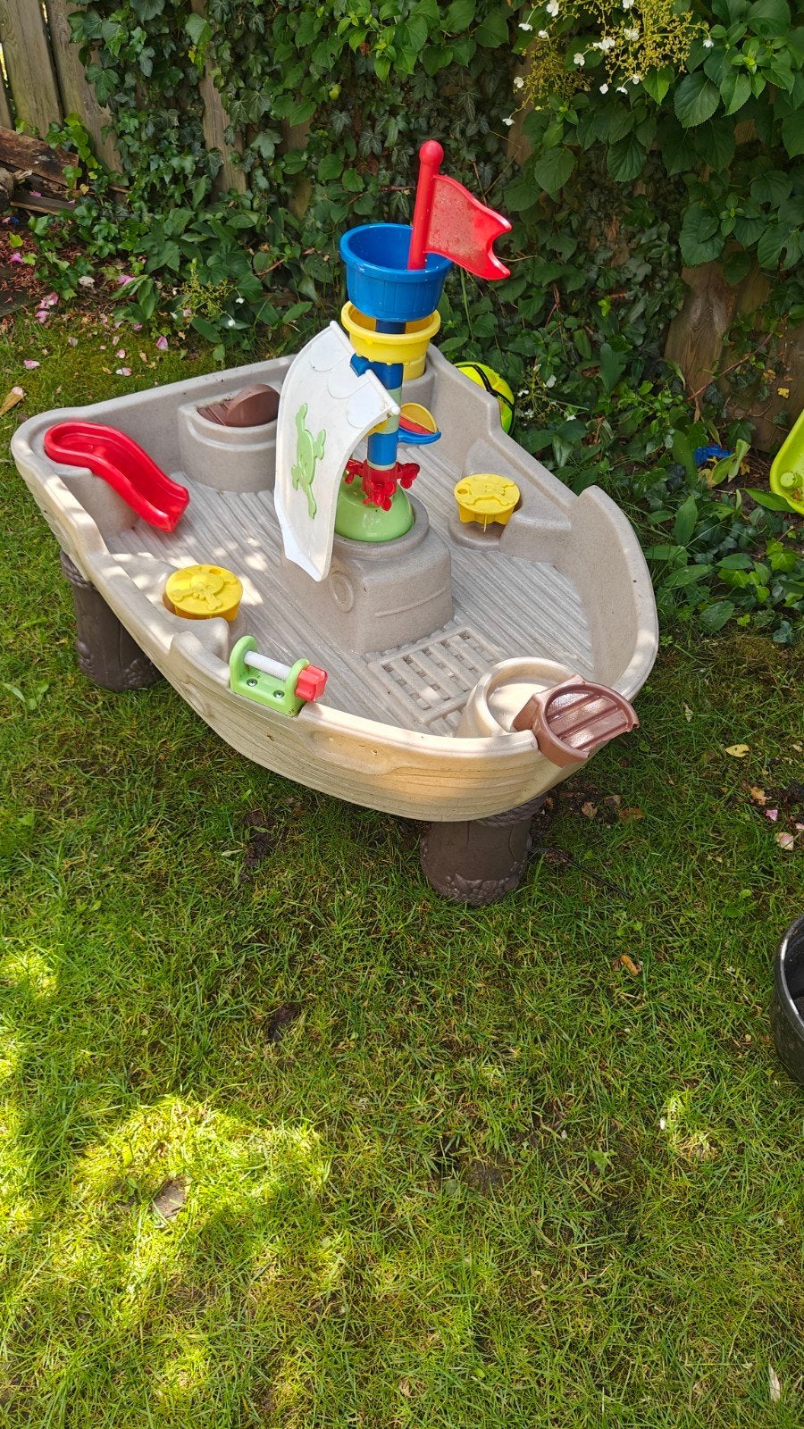 Piratenboot Zand- en Watertafel Speelset, Ophalen, Gebruikt, Overige typen