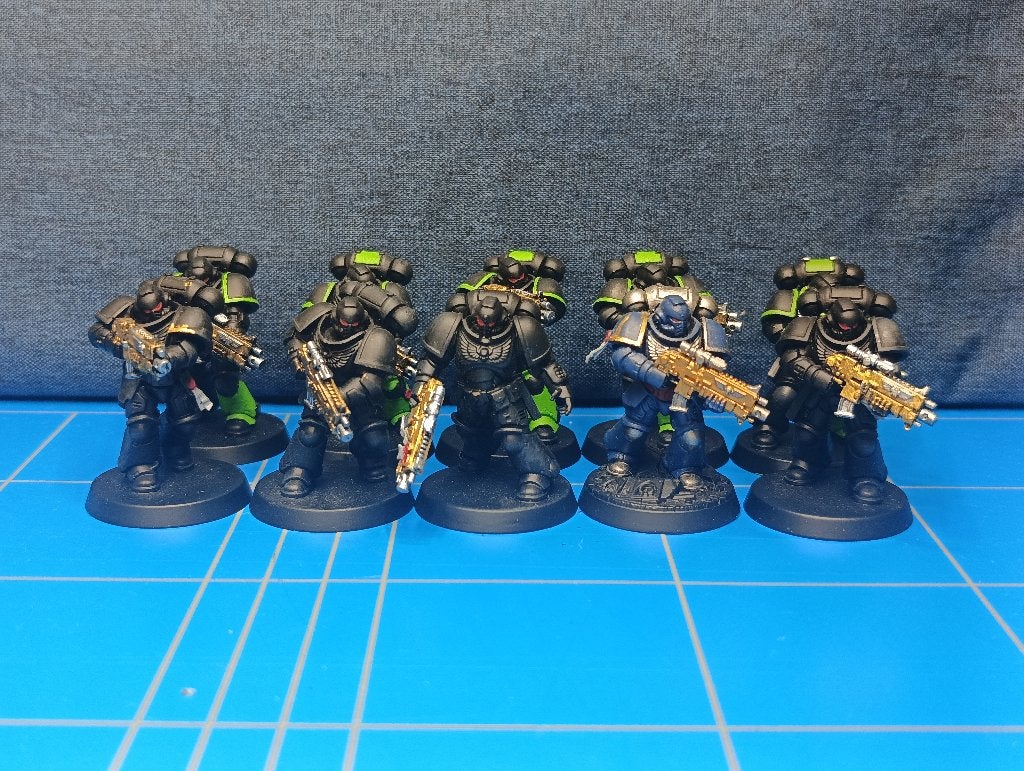 Warhammer 40k Primaris Intercessors, Gebruikt, Warhammer, Ophalen of Verzenden, .