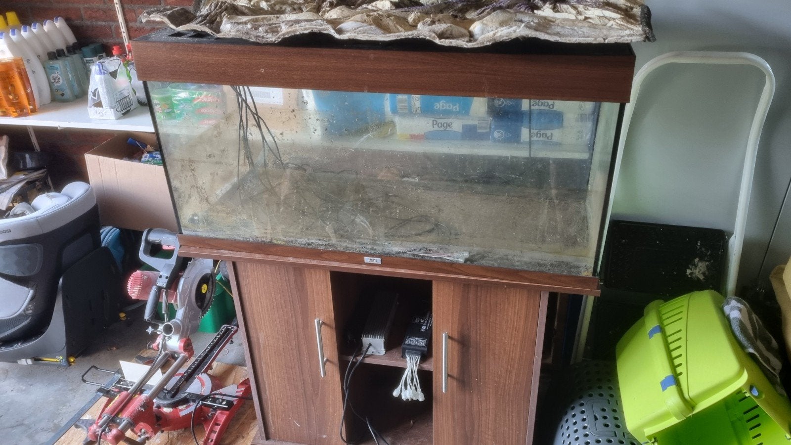 Aquarium Juwel Rio 180 met meubel en toebehoren, Ophalen, Gebruikt