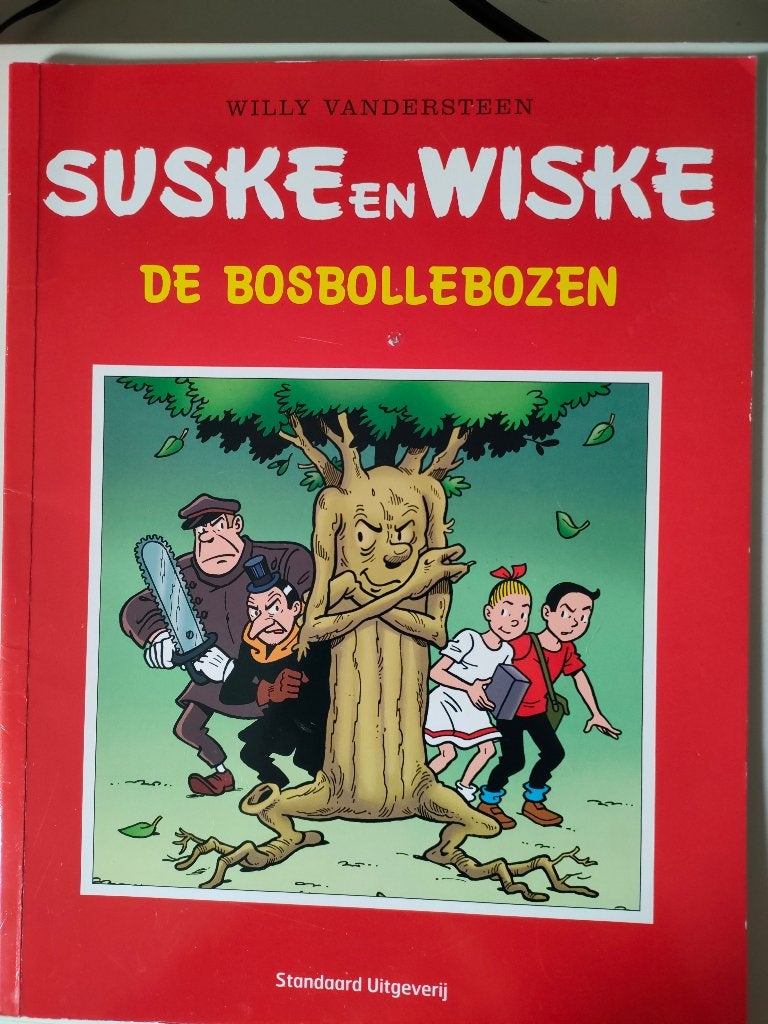 SUSKE EN WISKE De bosbollebozen, Boeken, Eén stripboek, Ophalen of Verzenden, Gelezen