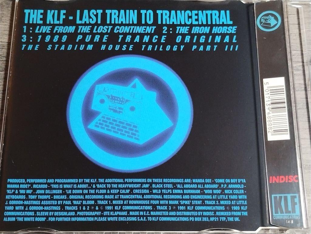 The KLF ‎– Last Train To Trancentral [CD Single], Ophalen of Verzenden, Zo goed als nieuw, Pop