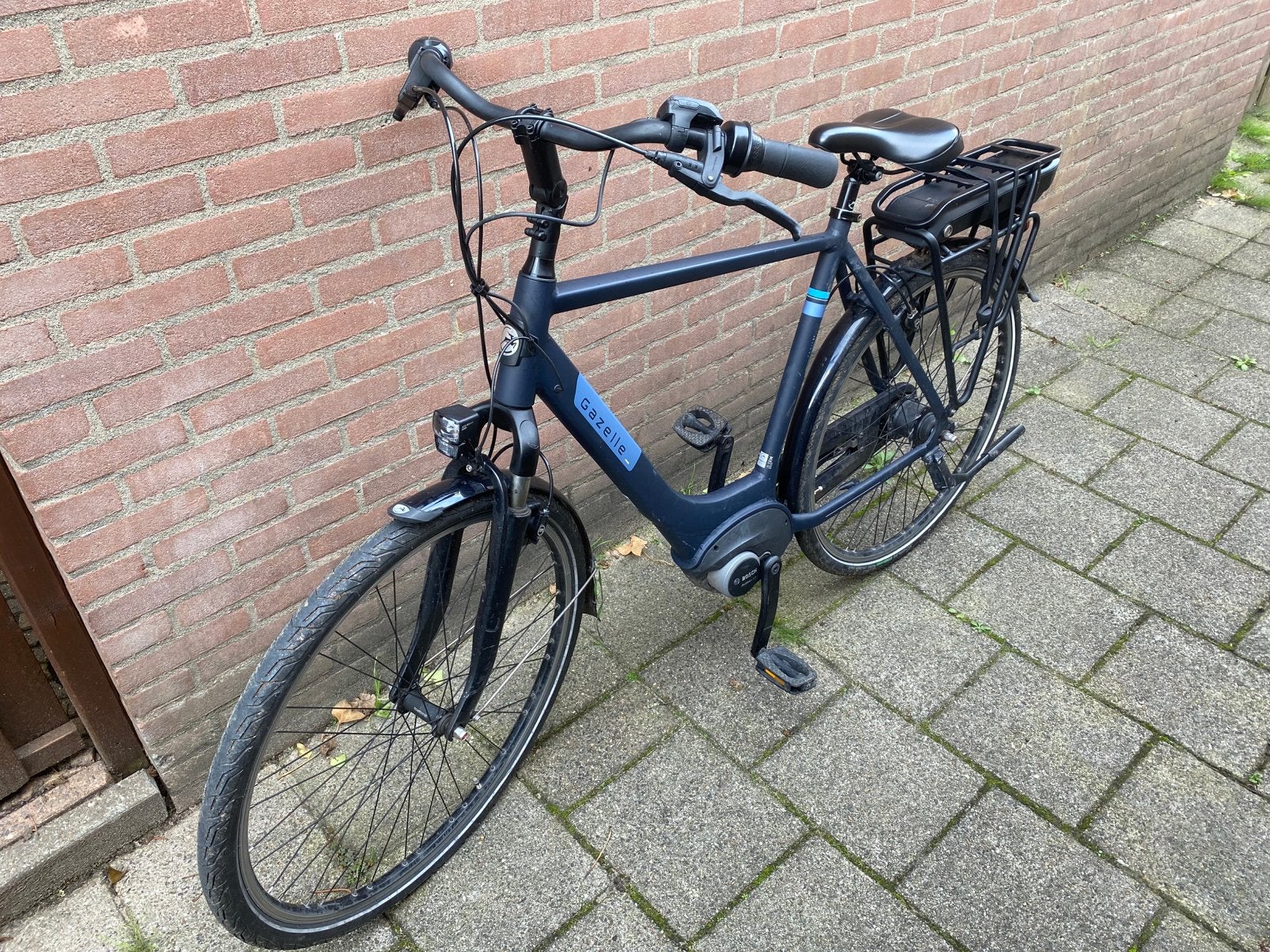Gazelle mannenfiets. Kijk beschrijving., Fietsen en Brommers, Ophalen, Gebruikt, Velgrem, Gazelle