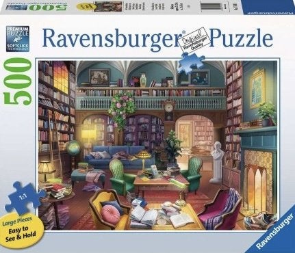 Ravensburger - Droombibliotheek - 500XL stukjes, Hobby en Vrije tijd, Denksport en Puzzels, Ophalen of Verzenden, 500 t/m 1500 stukjes