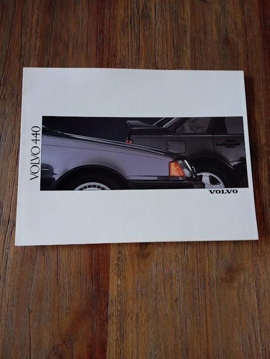 Volvo 440 1989 6 pag., Verzenden, Zo goed als nieuw, Volvo