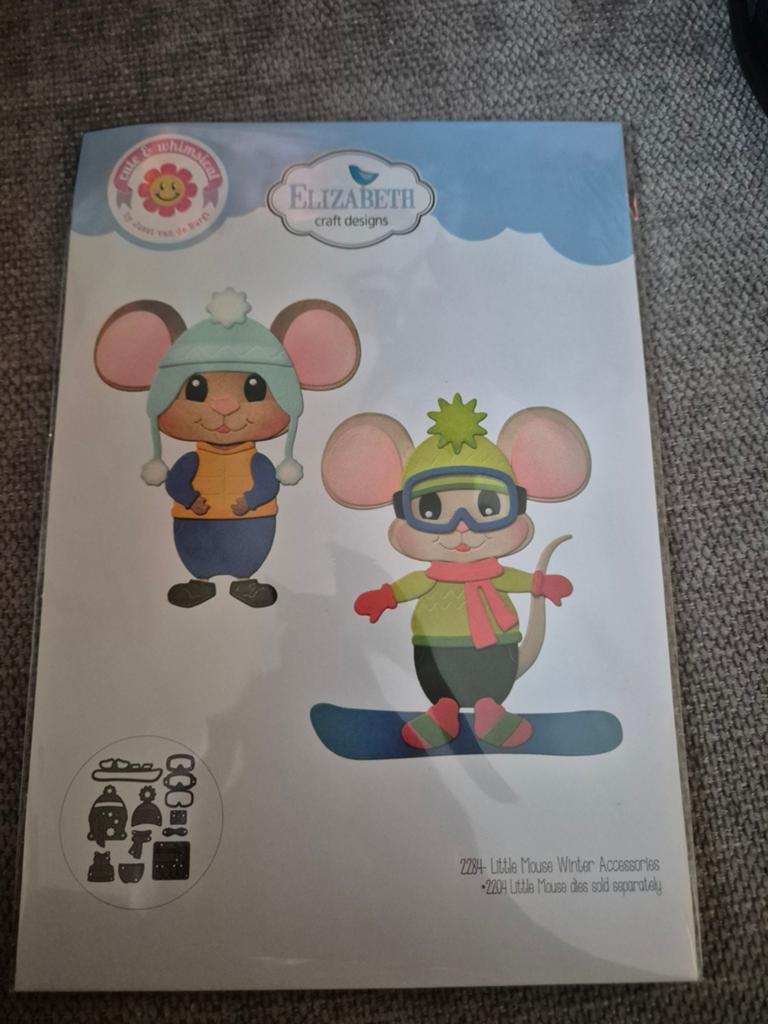 ECD  Little Mouse Winter Access 2284, Geschikt voor karton, Zilver, Nieuw, Overige merken