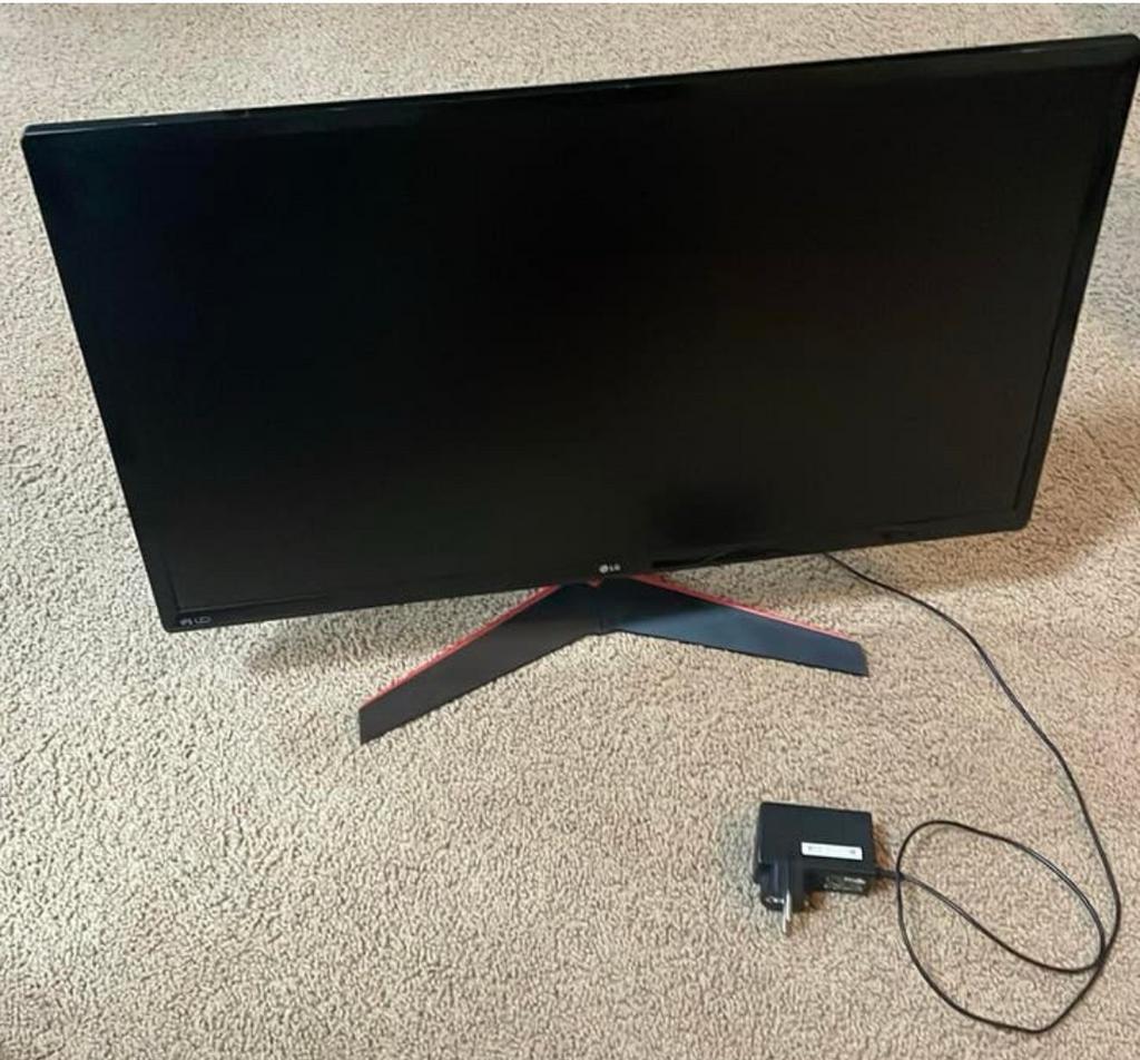 LG 27MP59G-P Monitor 27 inch Full HD IPS Gaming Monitor, Full HD, Zo goed als nieuw, 61 t/m 100 Hz, DisplayPort