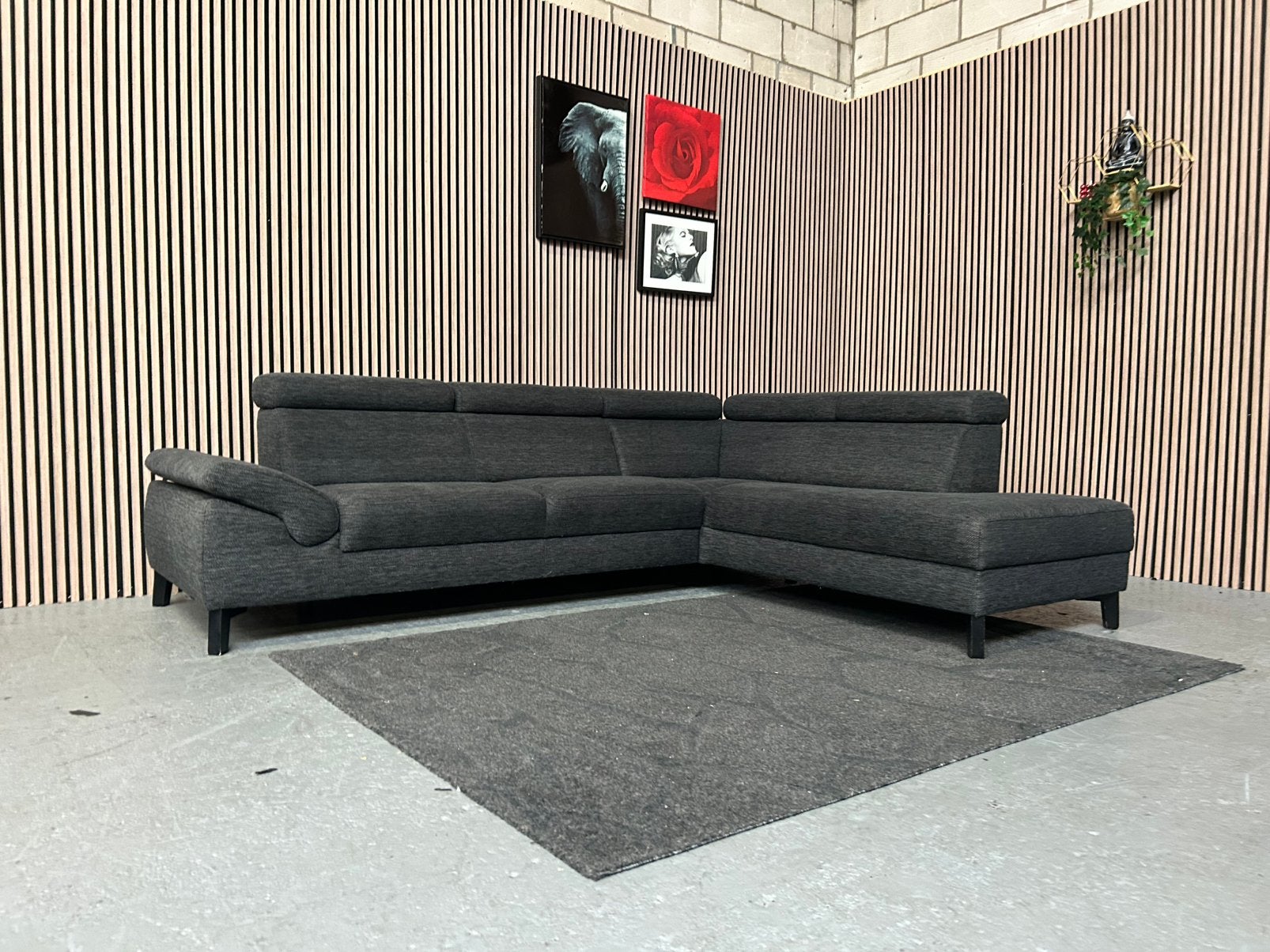 Foto 3 van GRATIS LEVERING Montel Modena Hoekbank 270X207 GEREINIGD