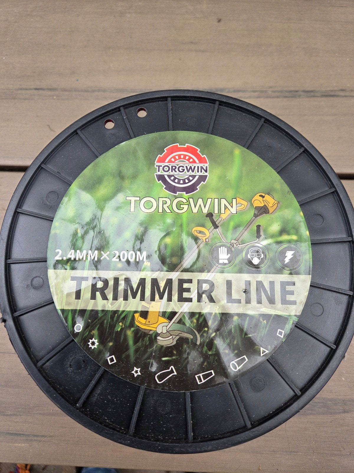 Torgwin Trimmerdraad 2.4mm x 200m - Nieuw, Ophalen of Verzenden, Nieuw, Elektrisch, Torgwin