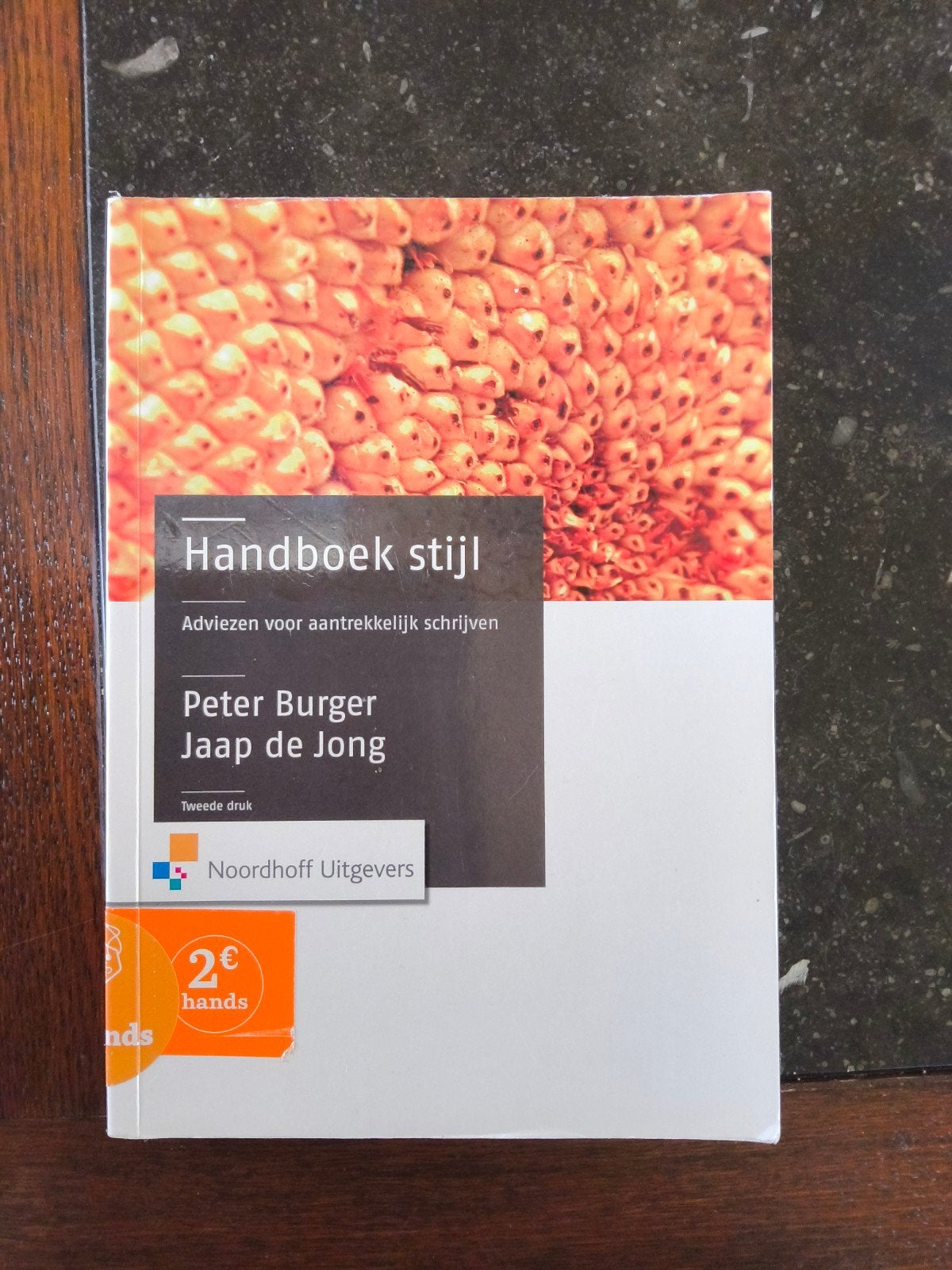 Handboek stijl - Adviezen voor aantrekkelijk schrijven, Boeken, Studieboeken en Cursussen, Gelezen, Peter Burger, Jaap de Jong