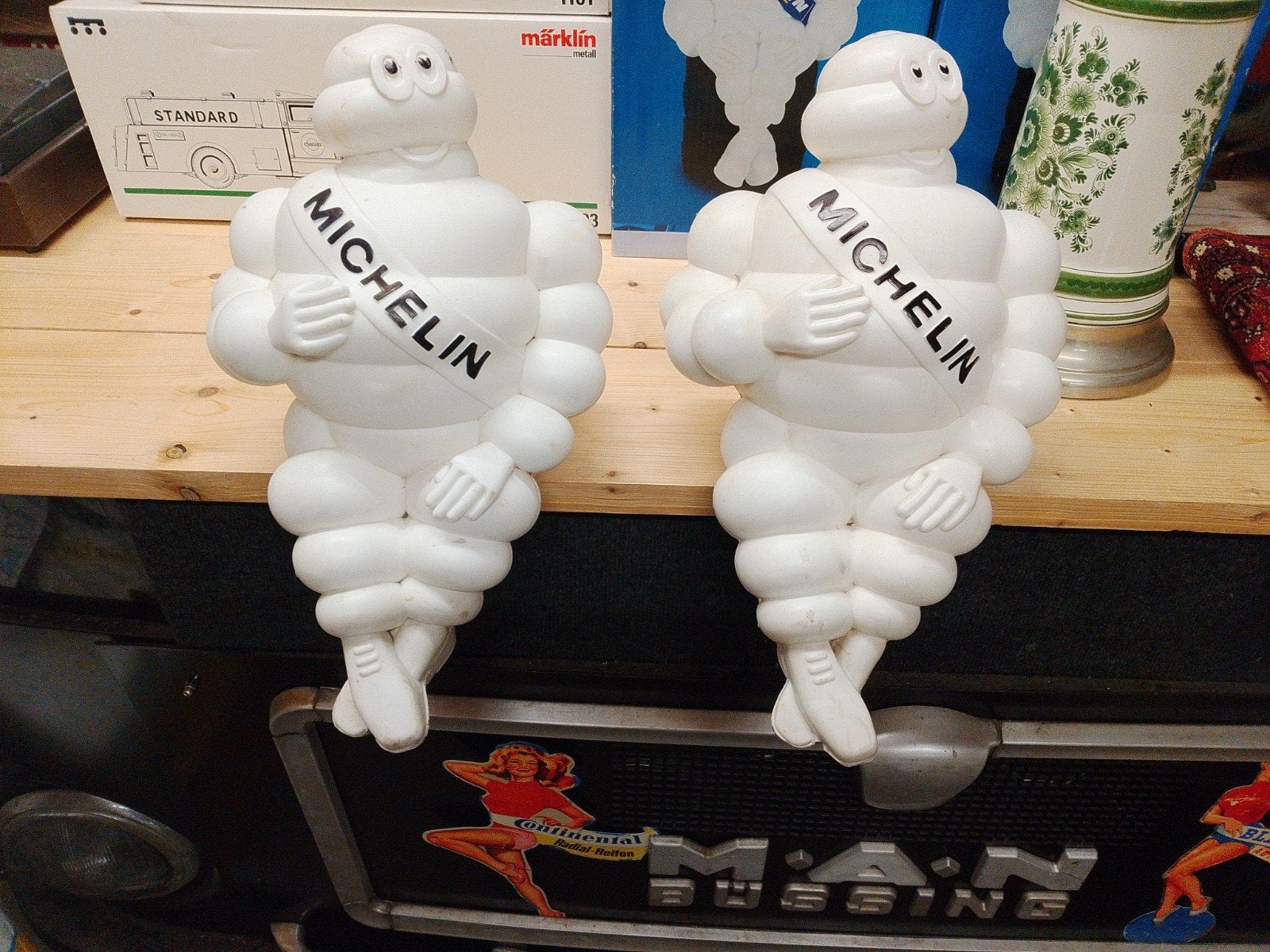 Michelin poppen, Ophalen of Verzenden, Gebruikt
