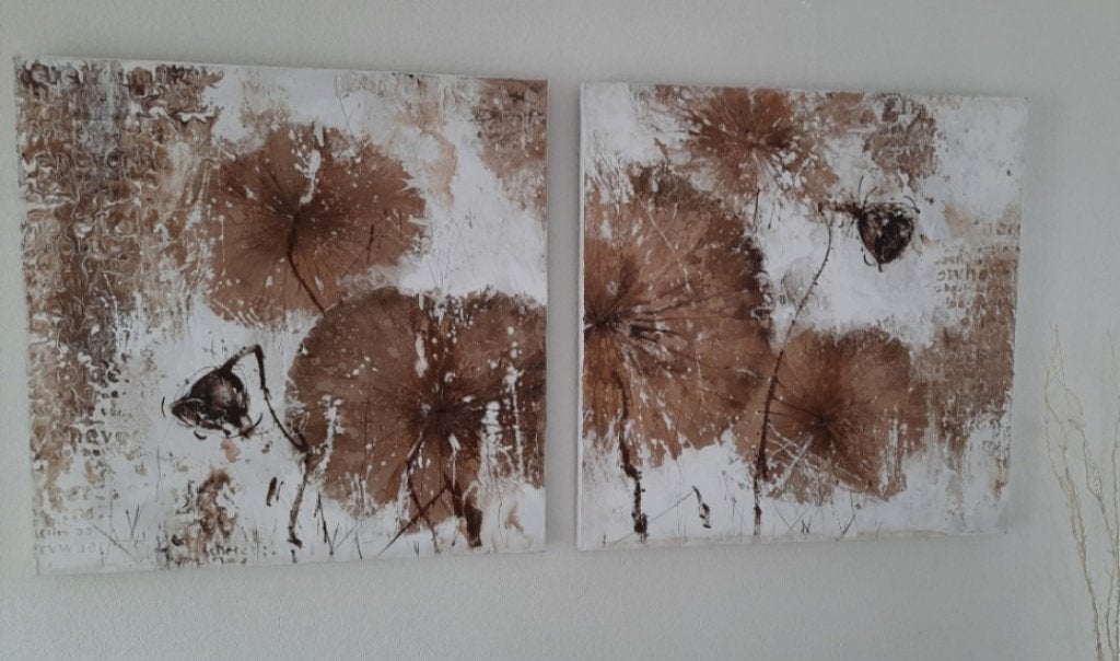 Schilderijen, Huis en Inrichting, Ophalen, Gebruikt, Schilderij, 75 tot 100 cm