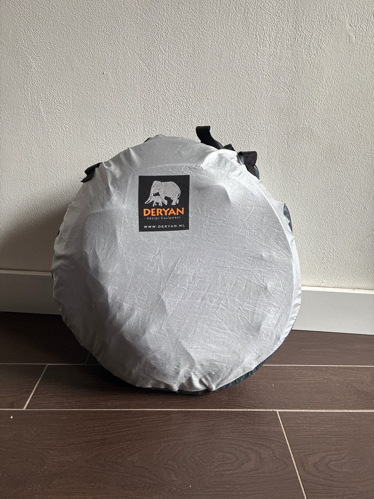 Deryan peutertent met matras, opblaasbaar - prima staat, Ophalen of Verzenden, Gebruikt, Tot en met 2