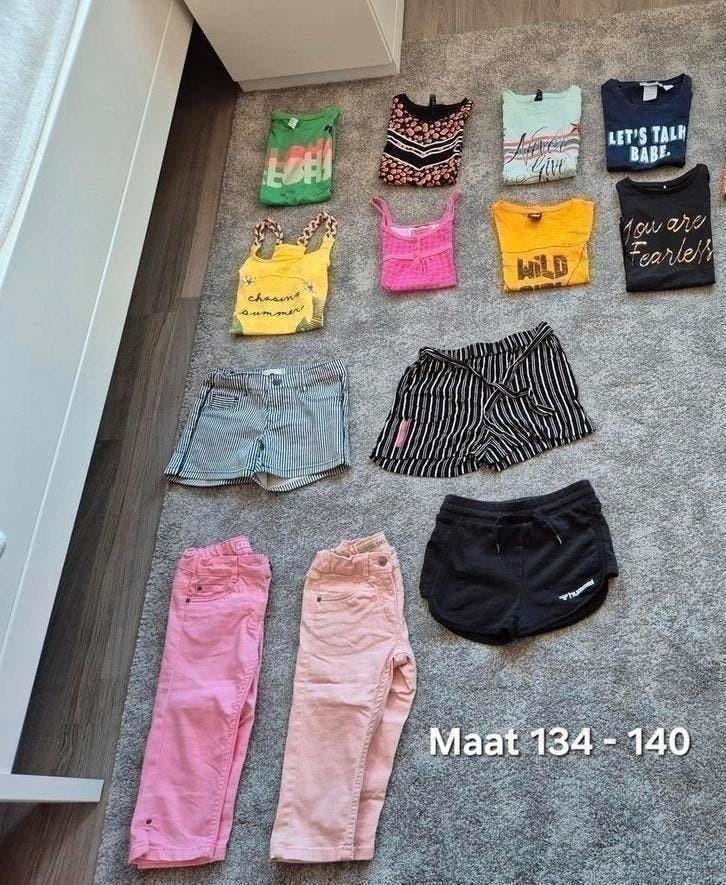 Pakket merkkleding maat 134 - 140, Ophalen of Verzenden, Zo goed als nieuw, Maat 134