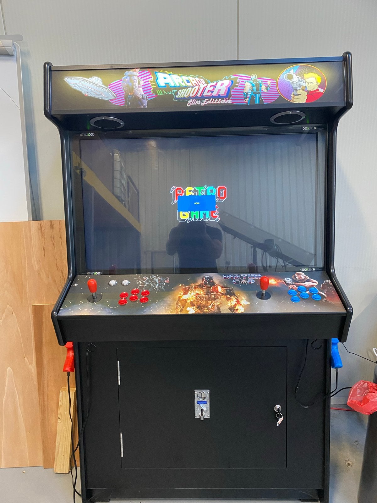 Arcade Shooter Slim Edition met Pandora's Box 10th Anniversa, Ophalen, Overige merken, Zo goed als nieuw