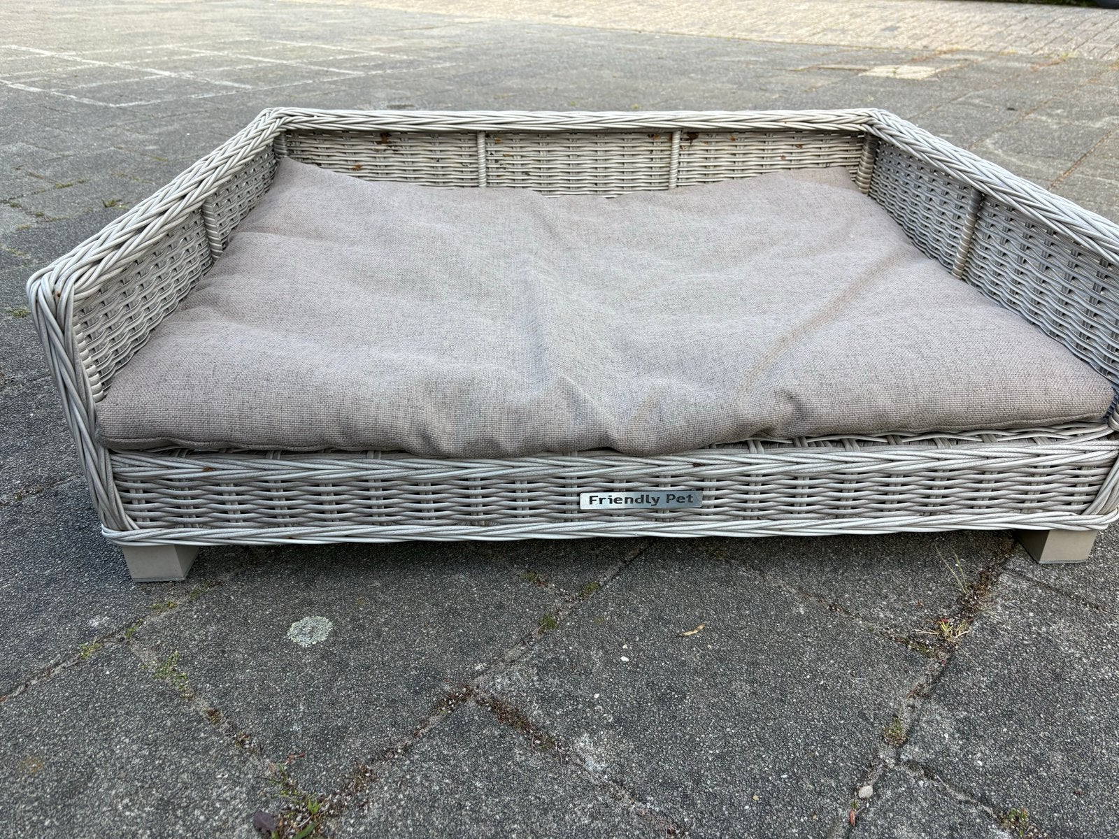 Rieten hondenmand, Ophalen of Verzenden, Gebruikt, Riet