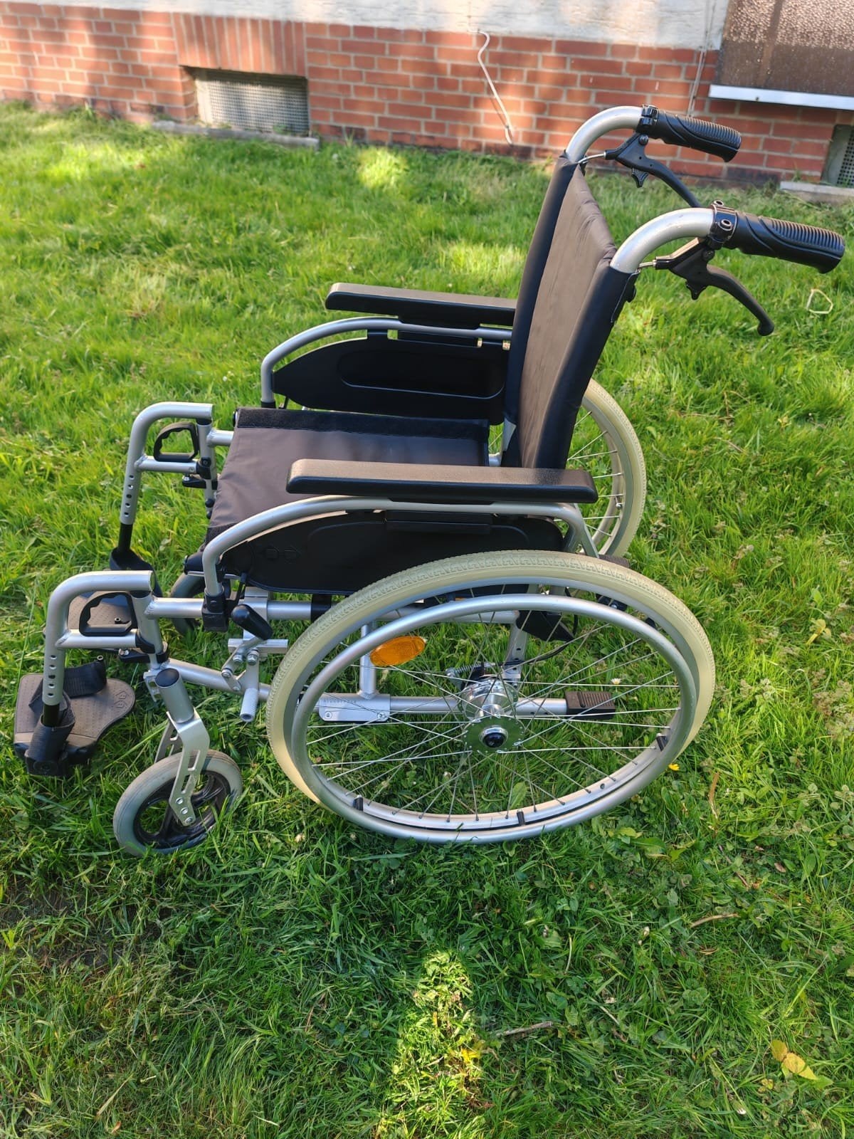 Aluminium Bischoff Pyro Start Plus rolstoel 40 cm, Ophalen, Inklapbaar, Handbewogen rolstoel