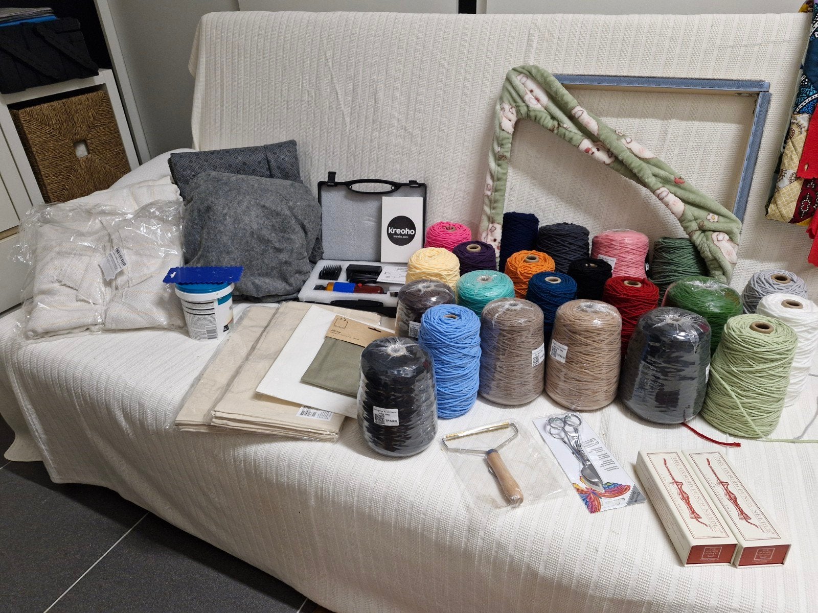 Groot tufting pakket (punching), Ophalen, Zo goed als nieuw