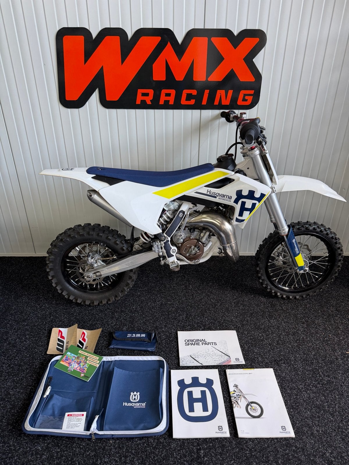 Husqvarna TC 65cc Kindermotor - Als Nieuw, 43,9 uur, 6 versnellingen, 65 cc, Zo goed als nieuw, Ophalen