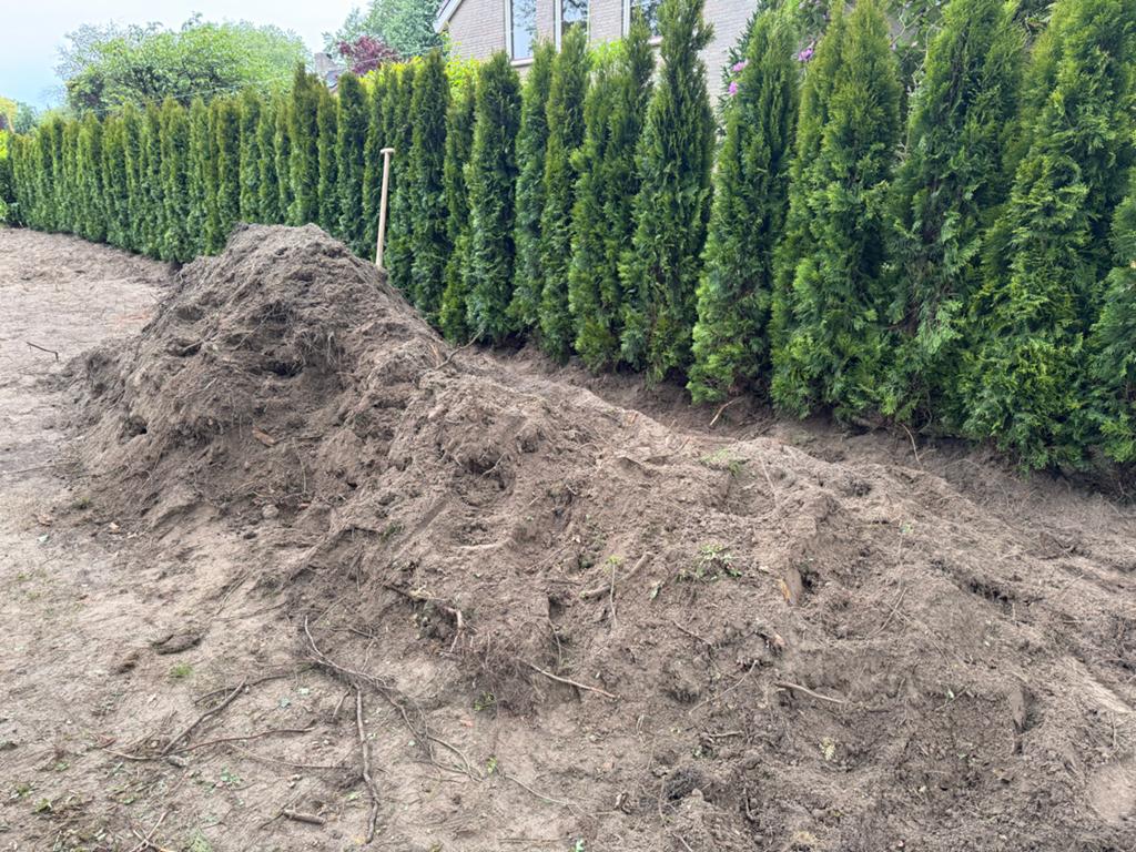 Zwarte grond / Tuinaarde, Tuin en Terras, Zand, Ophalen, Gebruikt, Overige typen