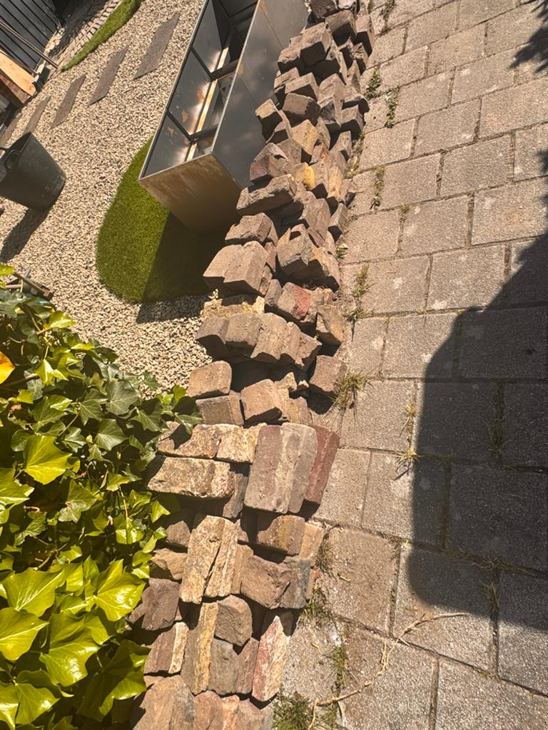 Halve/hele gebakken klinkers gratis, Ophalen, Gebruikt, Bruin, Overige typen