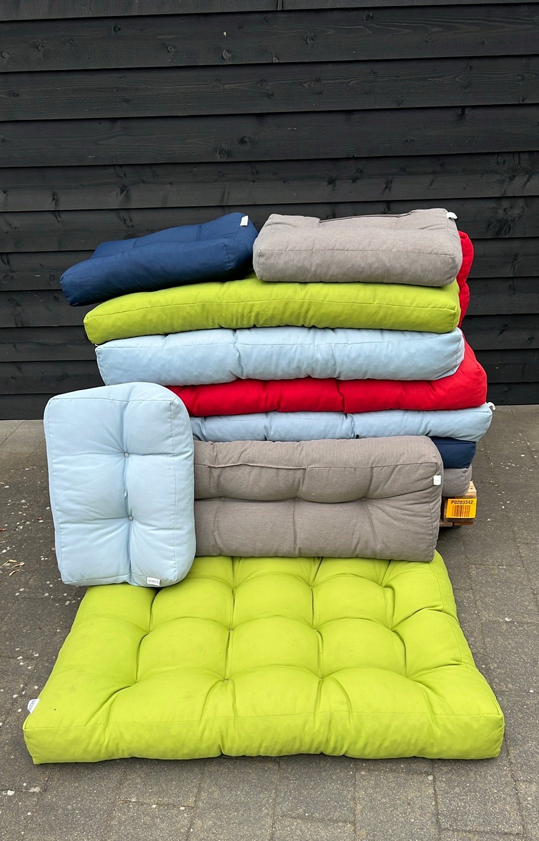 Vicco Zitzakken en Kussens - Diverse Kleuren en Maten, Ophalen, Gebruikt, Meerkleurig, Zitzak