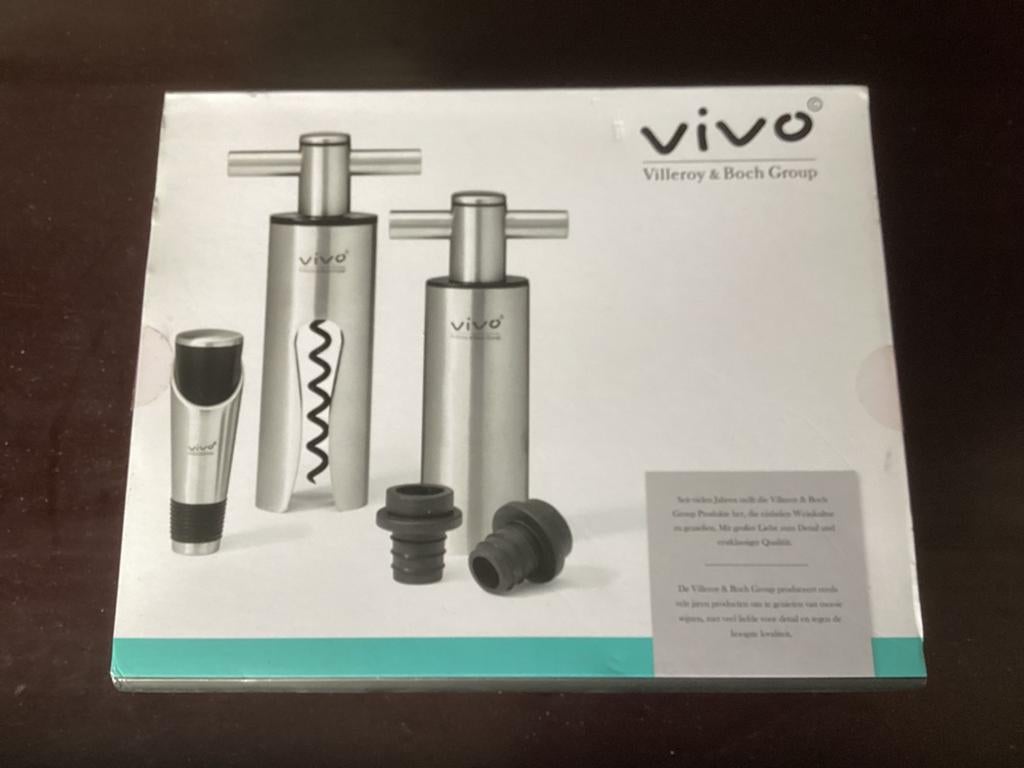 Sommelier set 3 delig Villeroy & Boch nieuw in kado doos, Ophalen of Verzenden, Nieuw, Overige typen