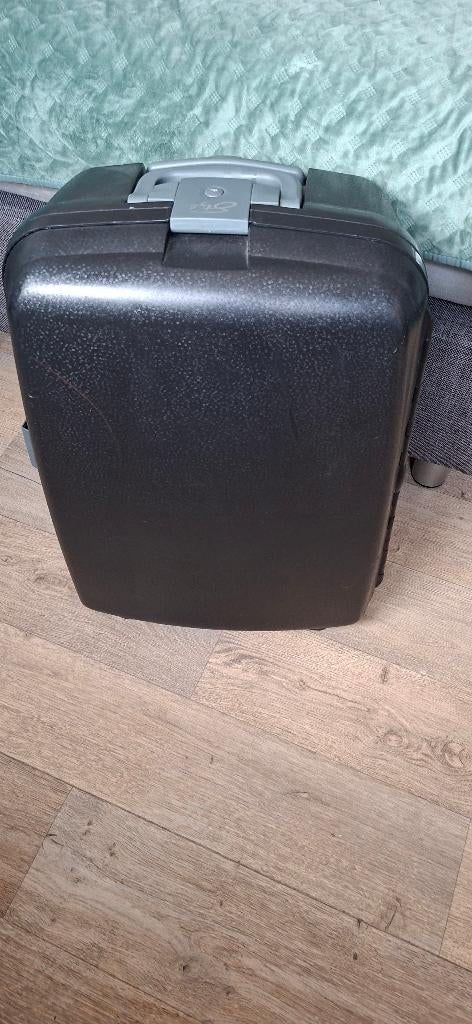 Koffer, Wieltjes, Gebruikt, 50 tot 60 cm, Hard kunststof