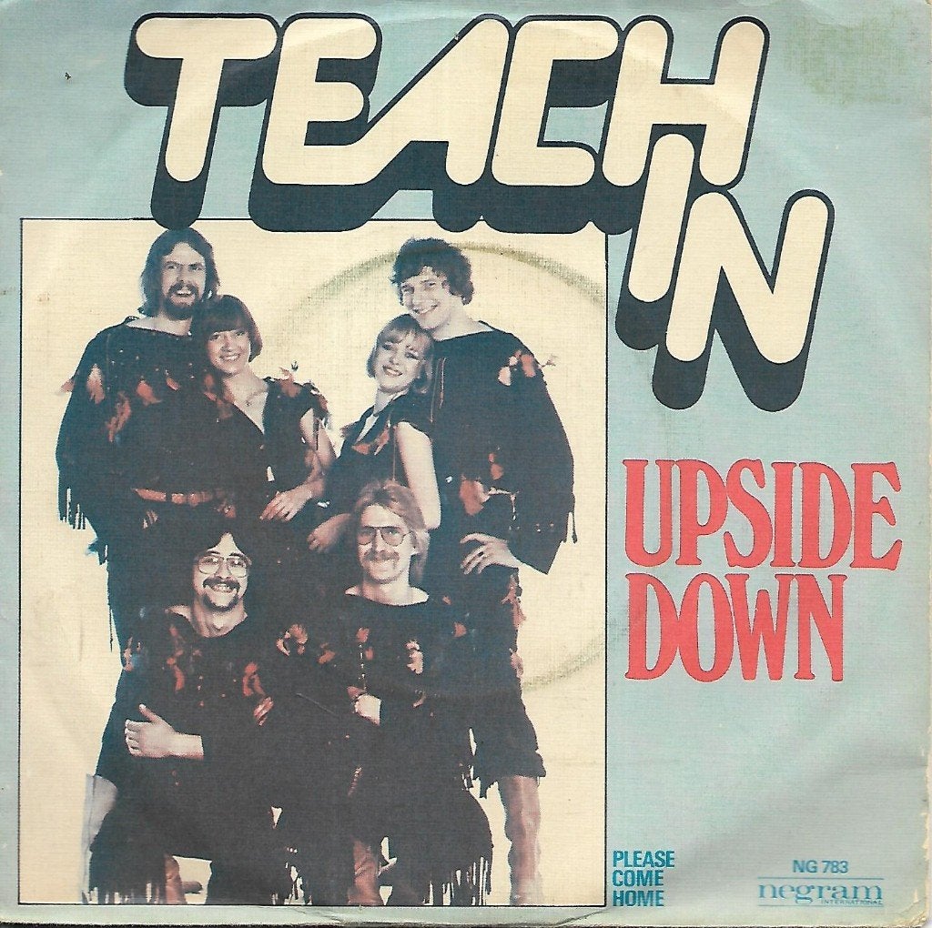 Teach In - Upside down, Cd's en Dvd's, Verzenden, Gebruikt, 7 inch, Pop