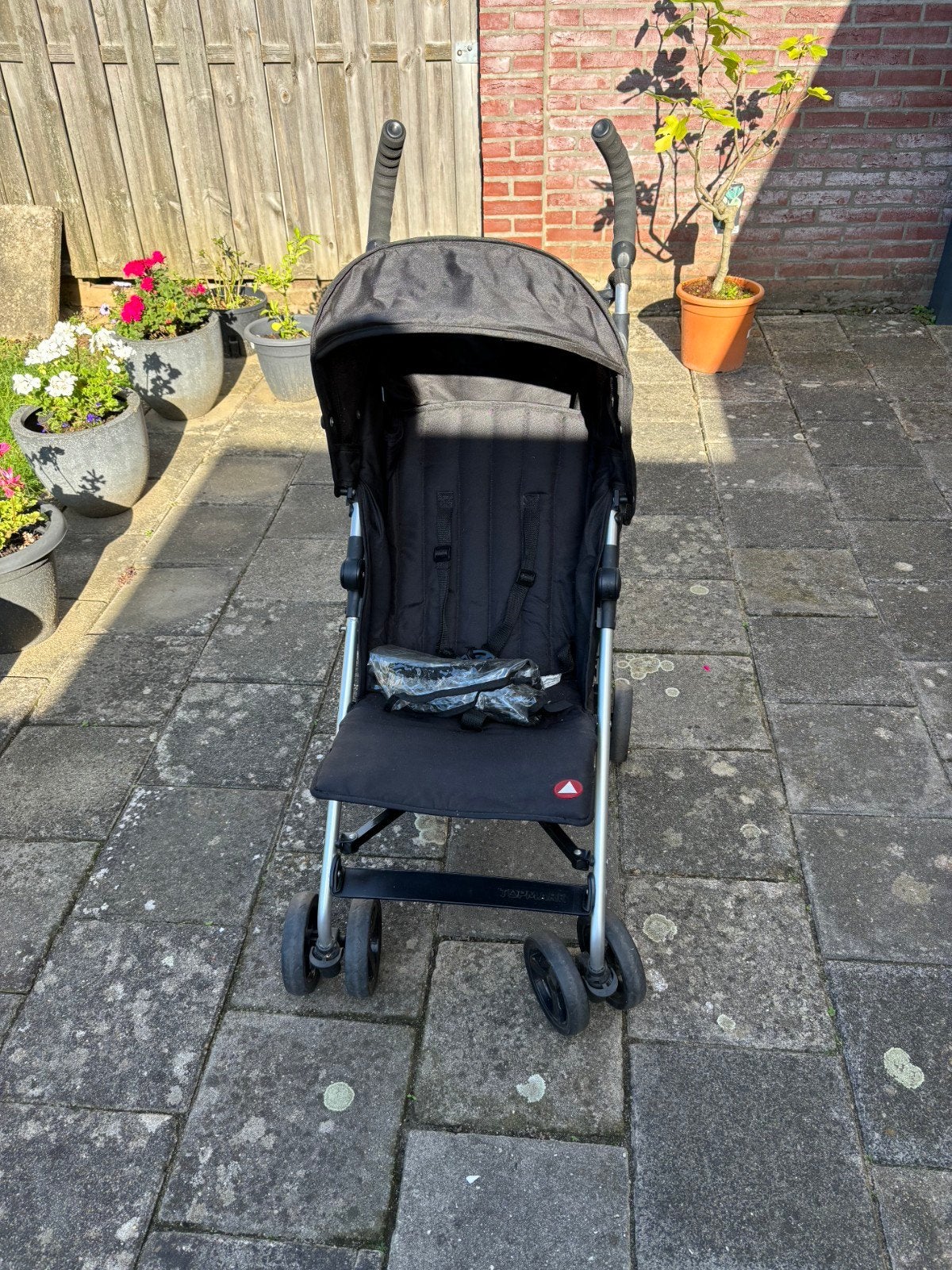 Buggy paraplu, Ophalen, Zo goed als nieuw