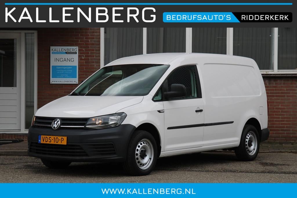 Volkswagen Caddy 2.0 TDI L2H1Maxi 102PK Trend / Airco / Navi, Auto's, Voorwielaandrijving, Stof, Gebruikt, Volkswagen