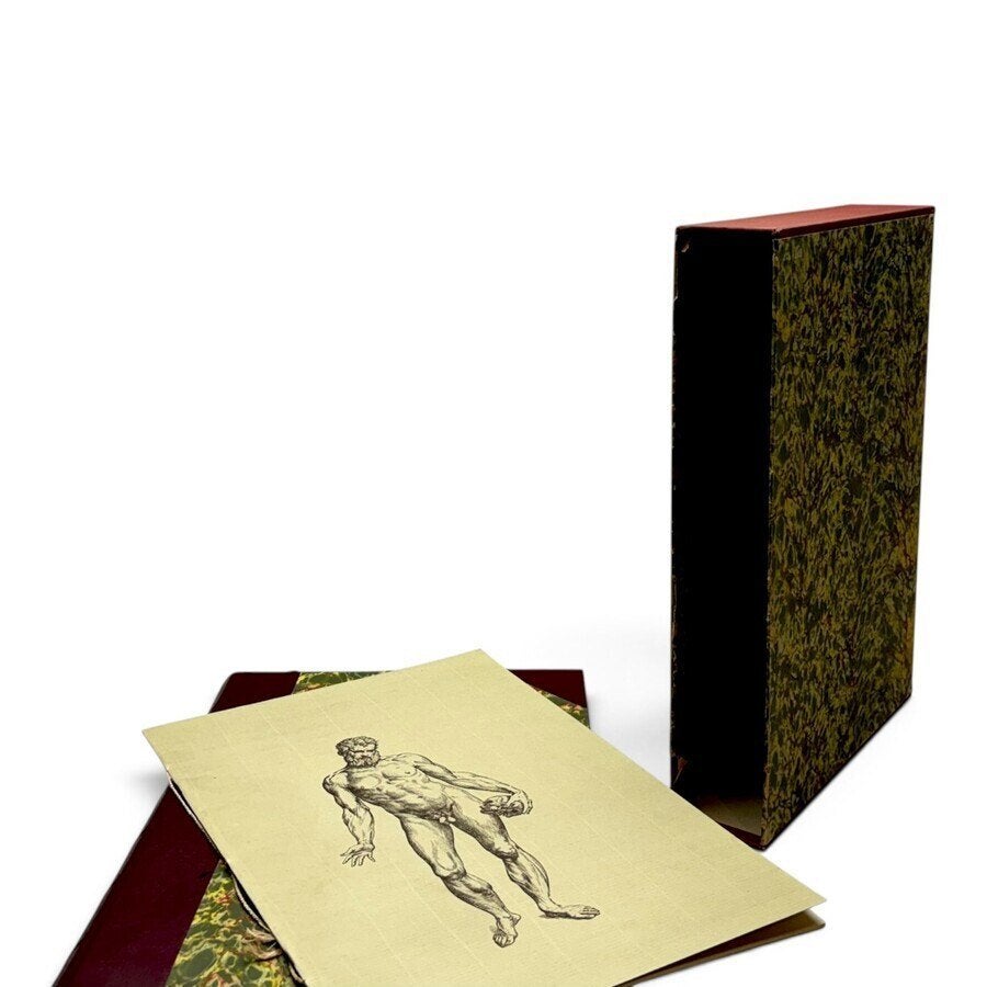 Boek: 'Humani corporis' van Vesalius, facsimile-uitgave, Ophalen of Verzenden, Gelezen