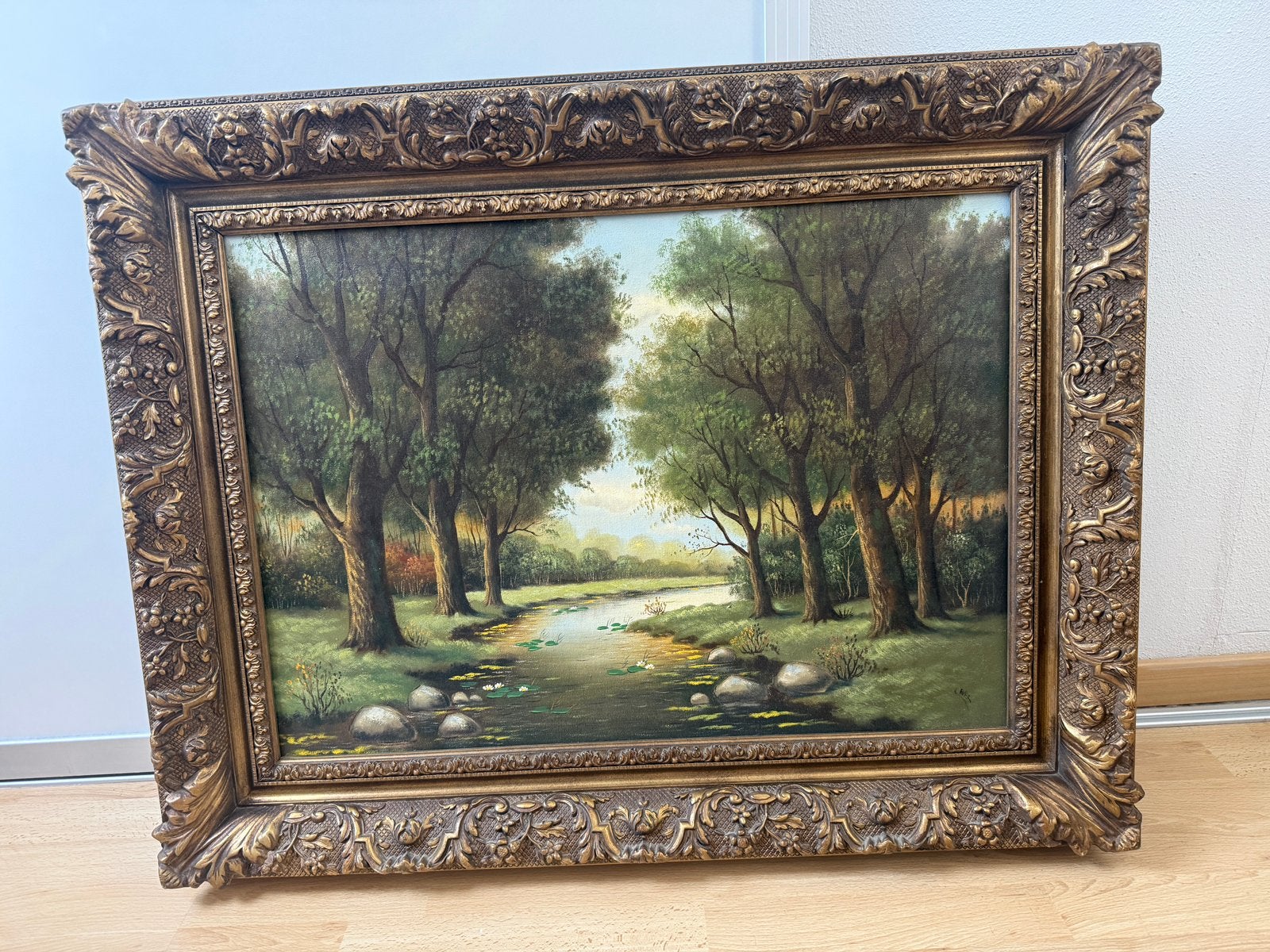 Schilderij, Ophalen