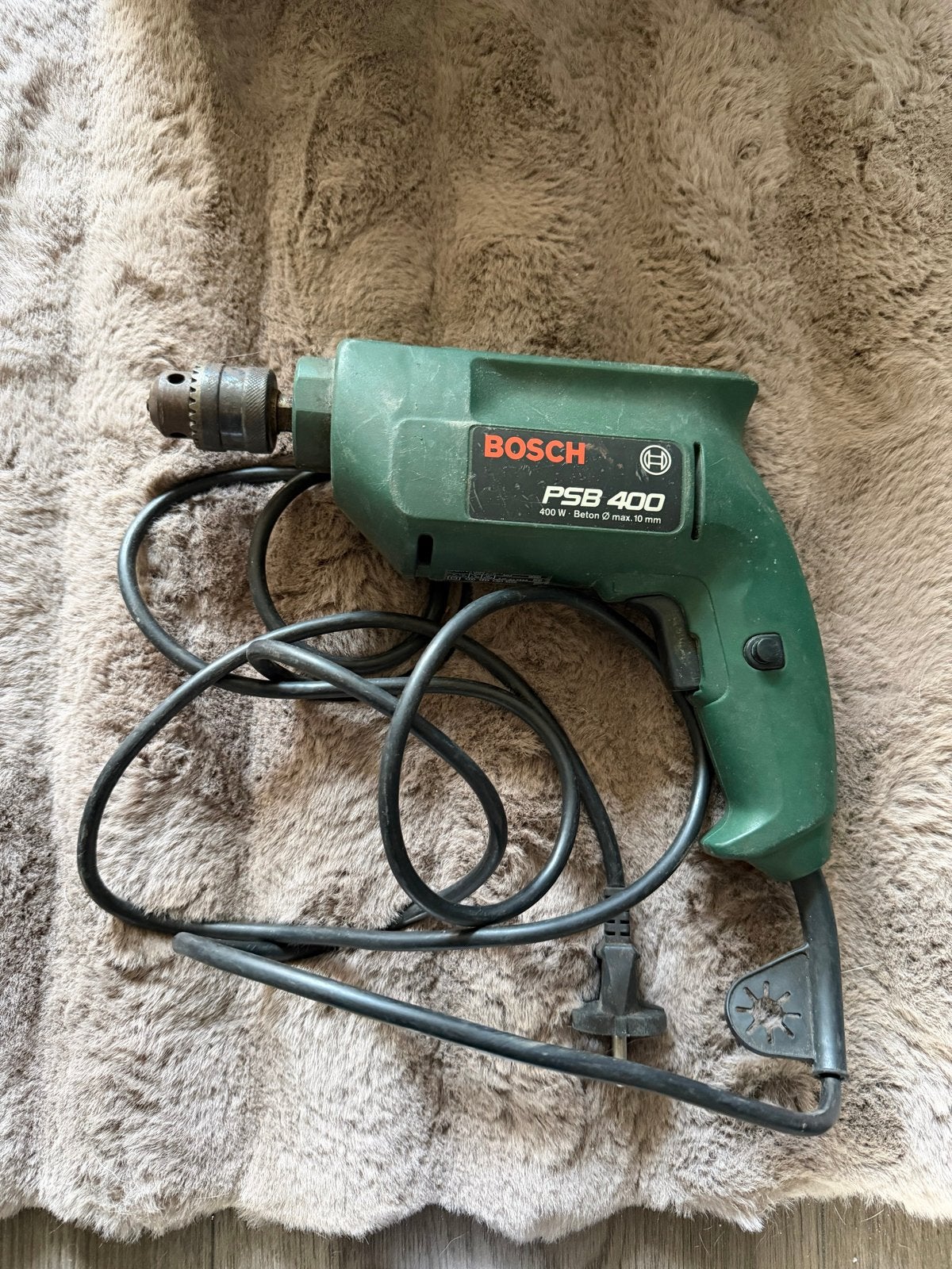 Bosch PSB 400 Klopboormachine - Gebruikt maar functioneel, Doe-het-zelf en Verbouw, Gebruikt, Minder dan 400 watt, Klopboormechanisme