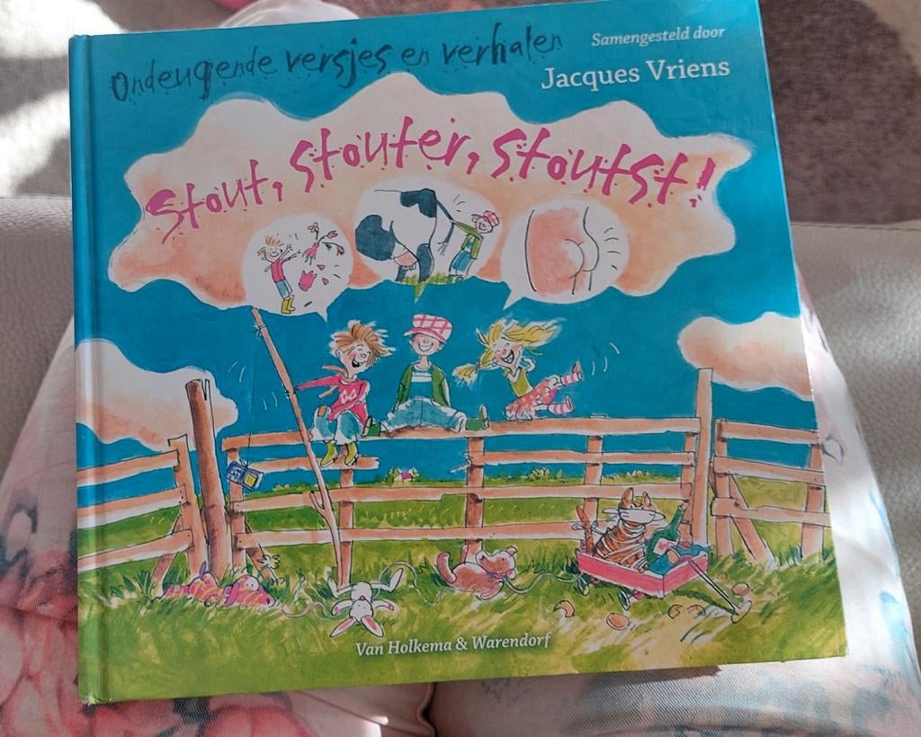 Ondeugende versjes en verhalen - Stout, Stouter, Stoutst!, Boeken, Ophalen of Verzenden, Zo goed als nieuw, Jacques Vriens, Fictie algemeen
