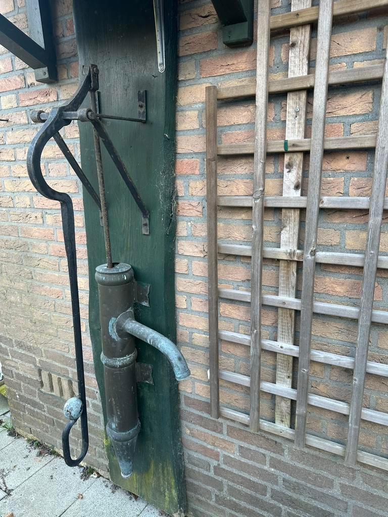 Antieke waterpomp, Ophalen, Gebruikt, Handmatig, Overige typen