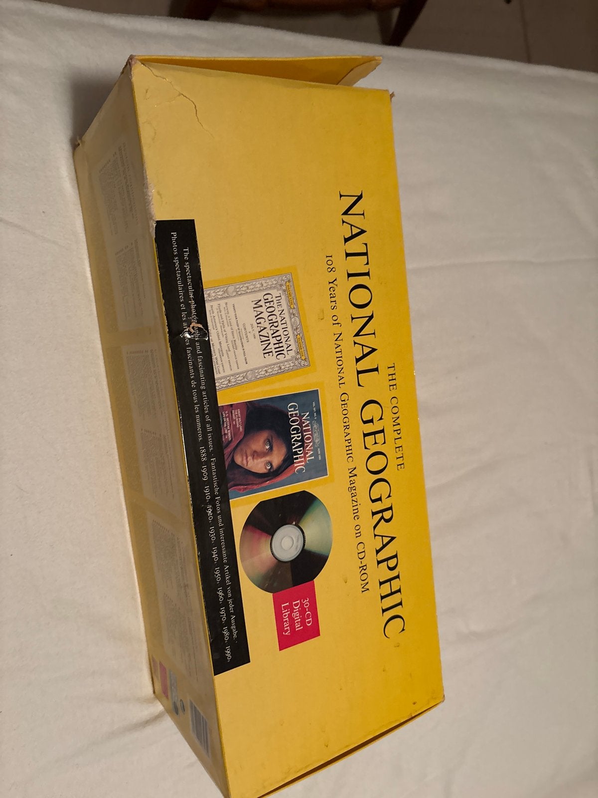 National Geographic Magazine Complete Collectie CD-ROM, Ophalen of Verzenden, Zo goed als nieuw, Algemeen, Complete serie