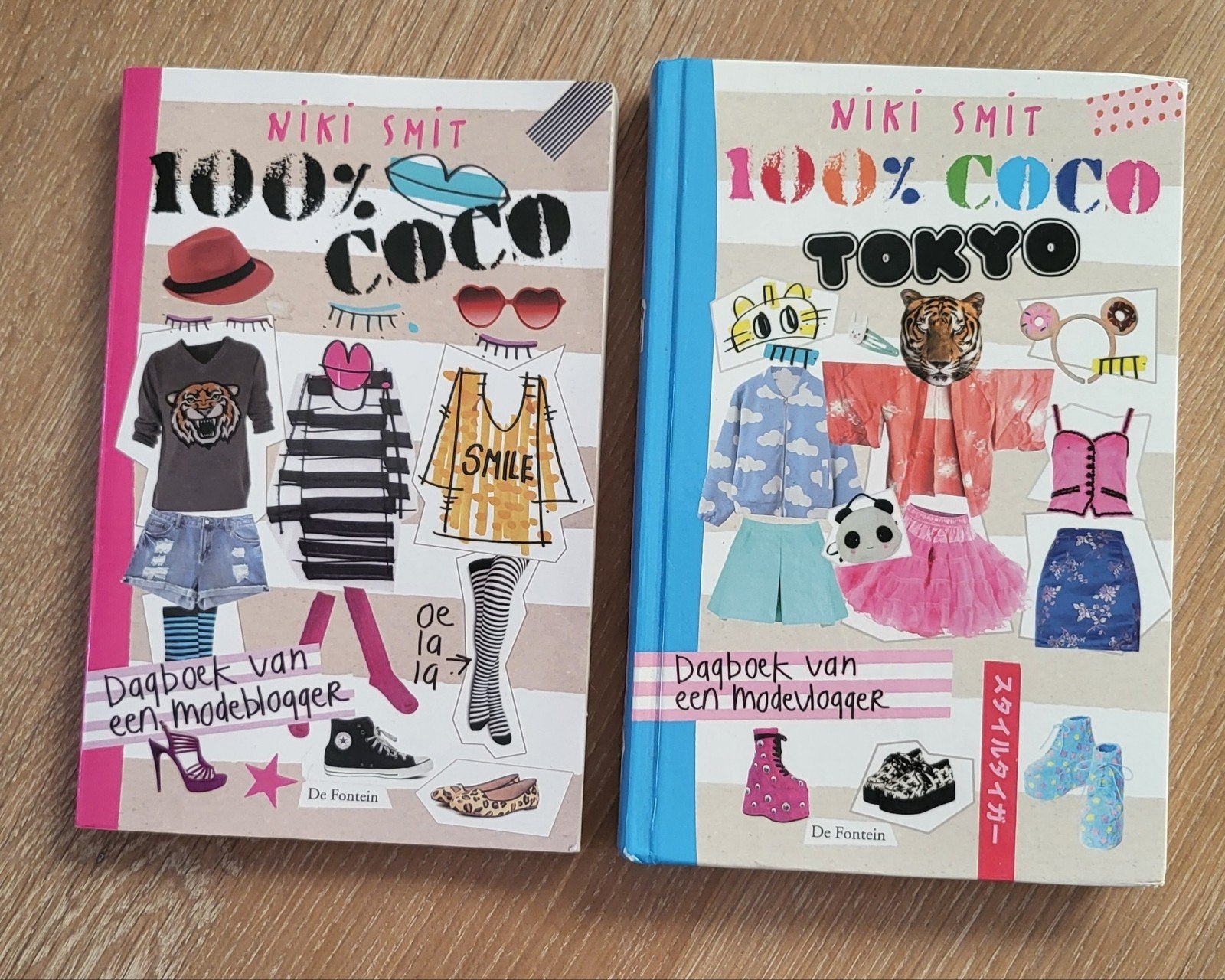 Niki Smit - 100% Coco & 100% Coco Tokyo (2 boeken), Ophalen of Verzenden, Gelezen, Niki Smit, Fictie