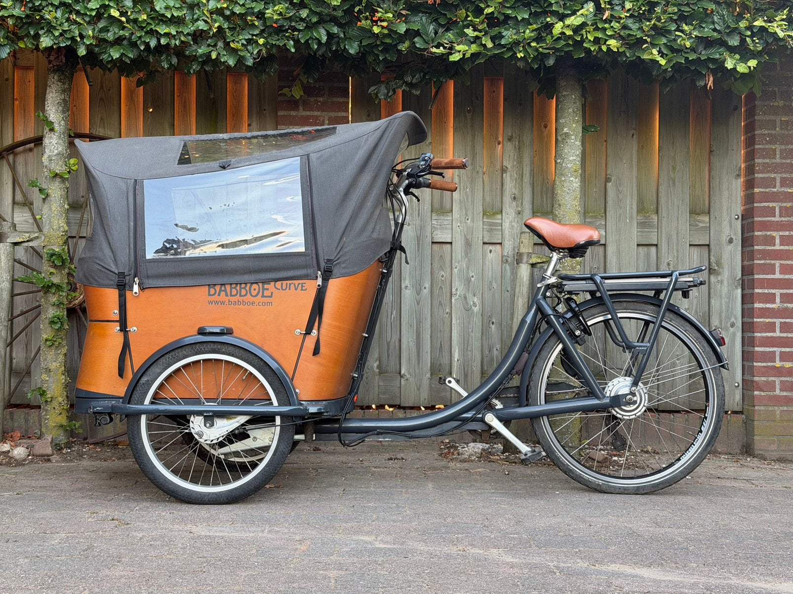 Babboe Curve (Goedgekeurd), 4 kinderen of meer, Huif, Zo goed als nieuw, Ophalen