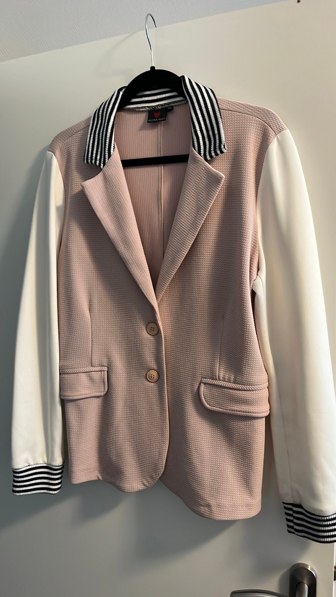 Blazer/colbert Helen Hart XXL, Ophalen of Verzenden, Zo goed als nieuw, Maat 46/48 (XL) of groter, Blauw