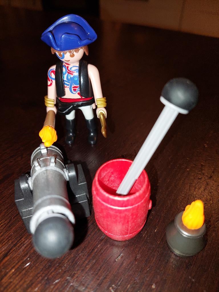 Playmobil Piraat met kanon - 5413, Ophalen of Verzenden, Nieuw, Complete set