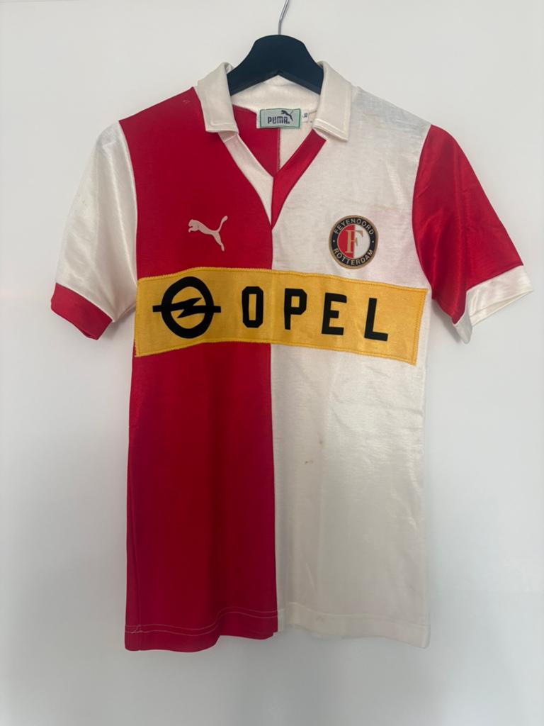 Uniek Feyenoord shirt 1985 Klassiek collectors item, Verzamelen, Ophalen of Verzenden, Zo goed als nieuw, Feyenoord, Shirt