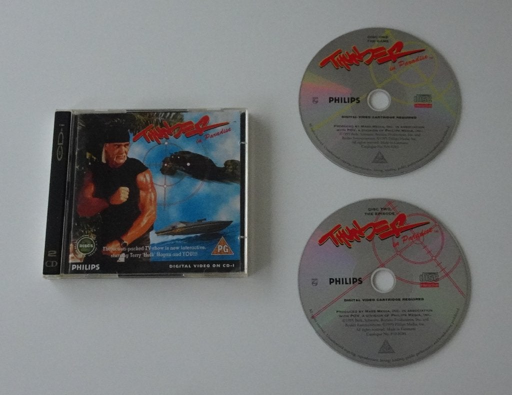 Thunder in Paradise compleet voor Philips CD-i, Spelcomputers en Games, 1 speler, Ophalen, Zo goed als nieuw, Vanaf 3 jaar