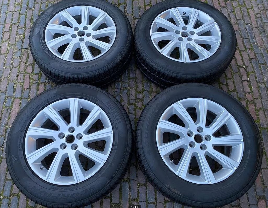 18” Jaguar winterset Pirelli – Lynk & Co 01 / Volvo, Auto-onderdelen, Gebruikt, Banden en Velgen, Winterbanden, 235 mm