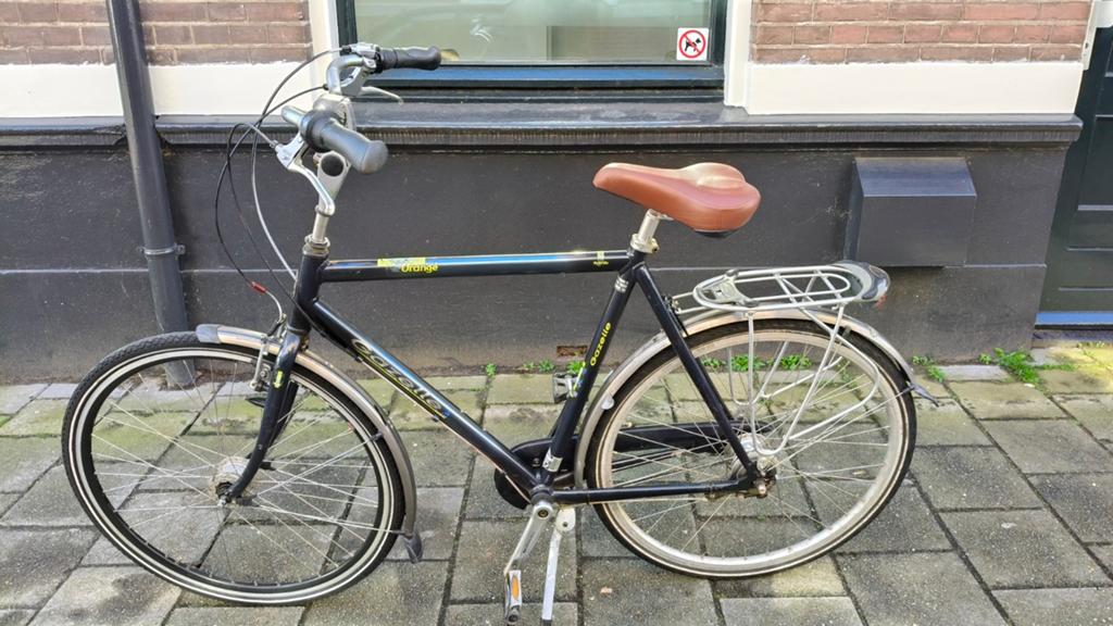 Gazelle herenfiets 61 cm 7 versnellingen, Ophalen, Versnellingen, Zo goed als nieuw, 57 tot 61 cm
