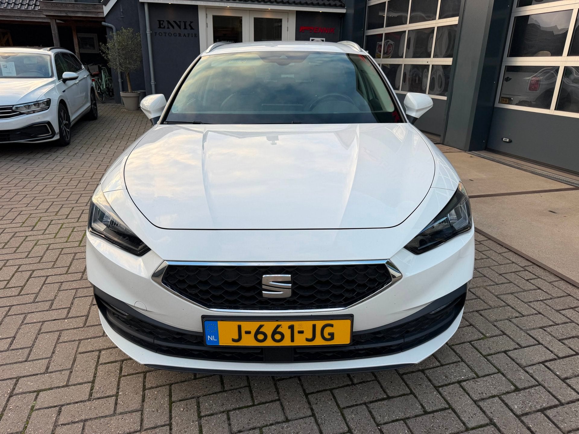Seat Leon Sportstourer 1.5 TSI Style Launch Edition / ACC /, Auto's, 4 cilinders, Leon, Wit, Origineel Nederlands